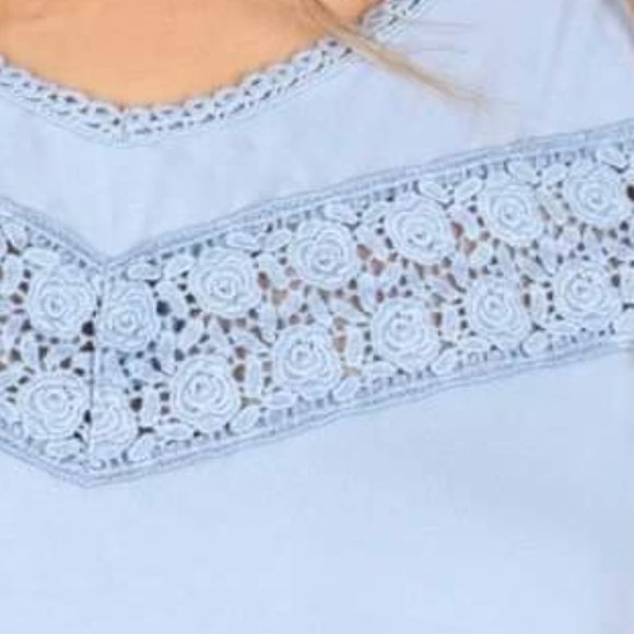 Embroidered Side Tye Top By POL - Picture 4 of 4